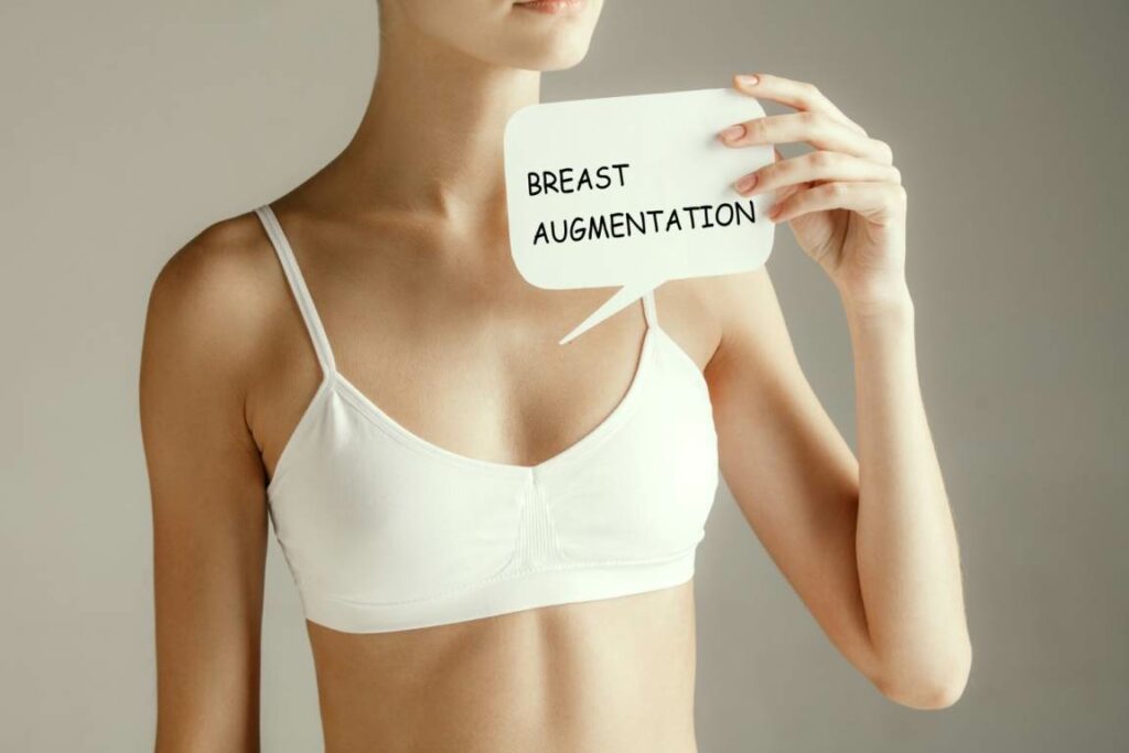 Post-Breast Augmentation Bra