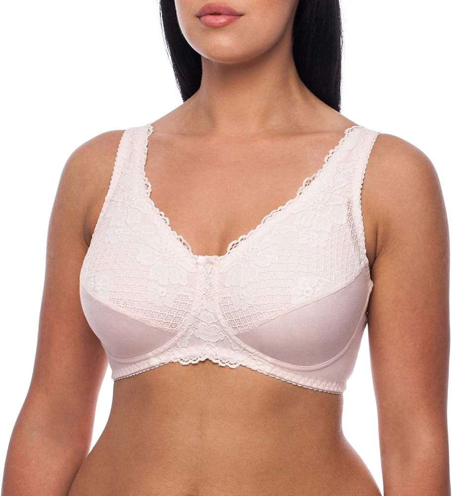 Frugue Women's Post-Surgery Bra With Pockets posture Support corrector